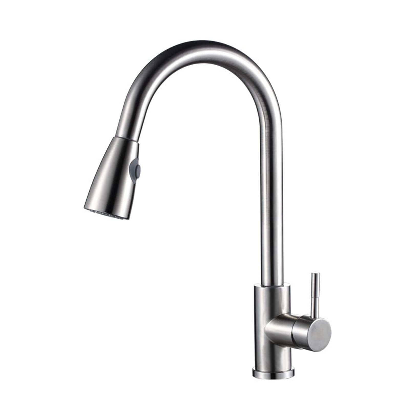 Buy Wall Faucet 304 Stainless Steel Kitchen Pullout Faucet Universal