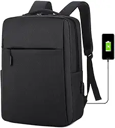 Mochila Executiva Notebook Slim Faculdade Trabalho Viagem Passeio Reforçada com Porta USB 15,6''