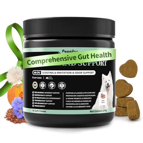 POPPAW Dog Probiotics & Digestive Enzymes