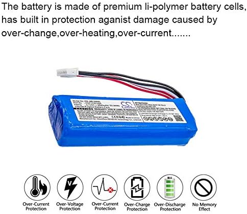 Cameron Sino New 6000mAh / 22.20WhReplacement Battery Fit Charge 3 GSP1029102A - Image 2