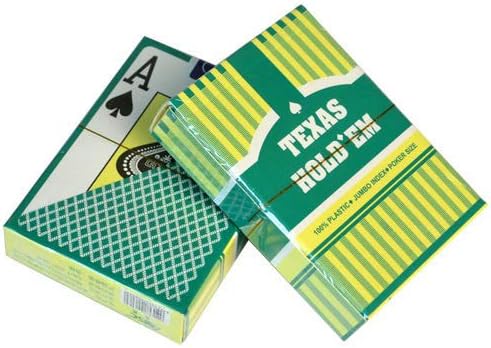 Miniatura 5 de 10 mazos clásicos 100% plásticos naipes póker jumbo