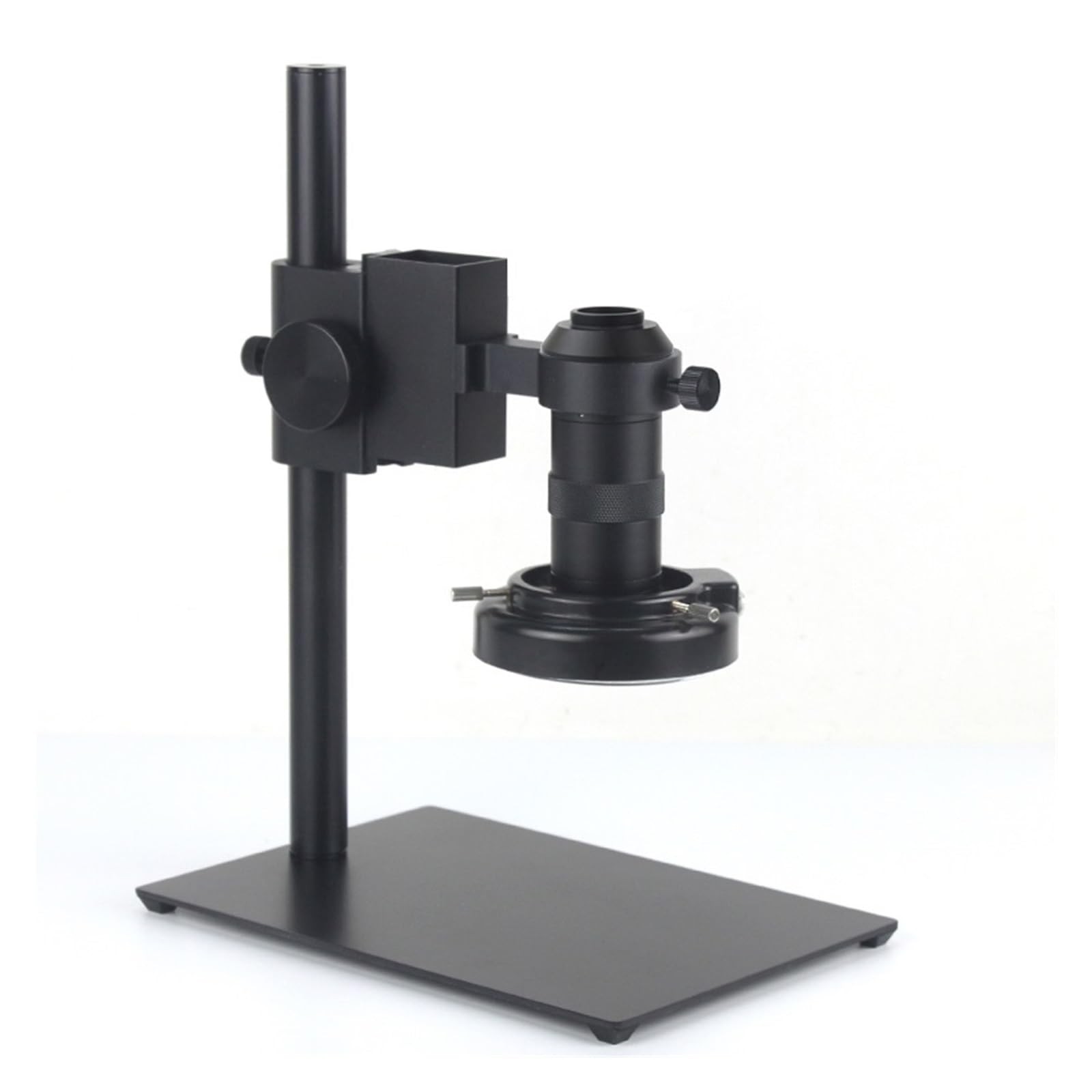 Edede B Microscope Lens, 38Mp 2K 60Fps Us Industrial Digital Video Microscope Camera + Zoom 130X C-Mount Lens Tf Us Storage For Repair Soldering(B)
