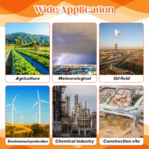 Image of Wind Socks for Outside Heavy Duty, 30 Inch Waterproof Rip-Stop Hanging Windsock Wind Direction Indicators with Reflective Belt for Outdoors Airport Farm Park Yard