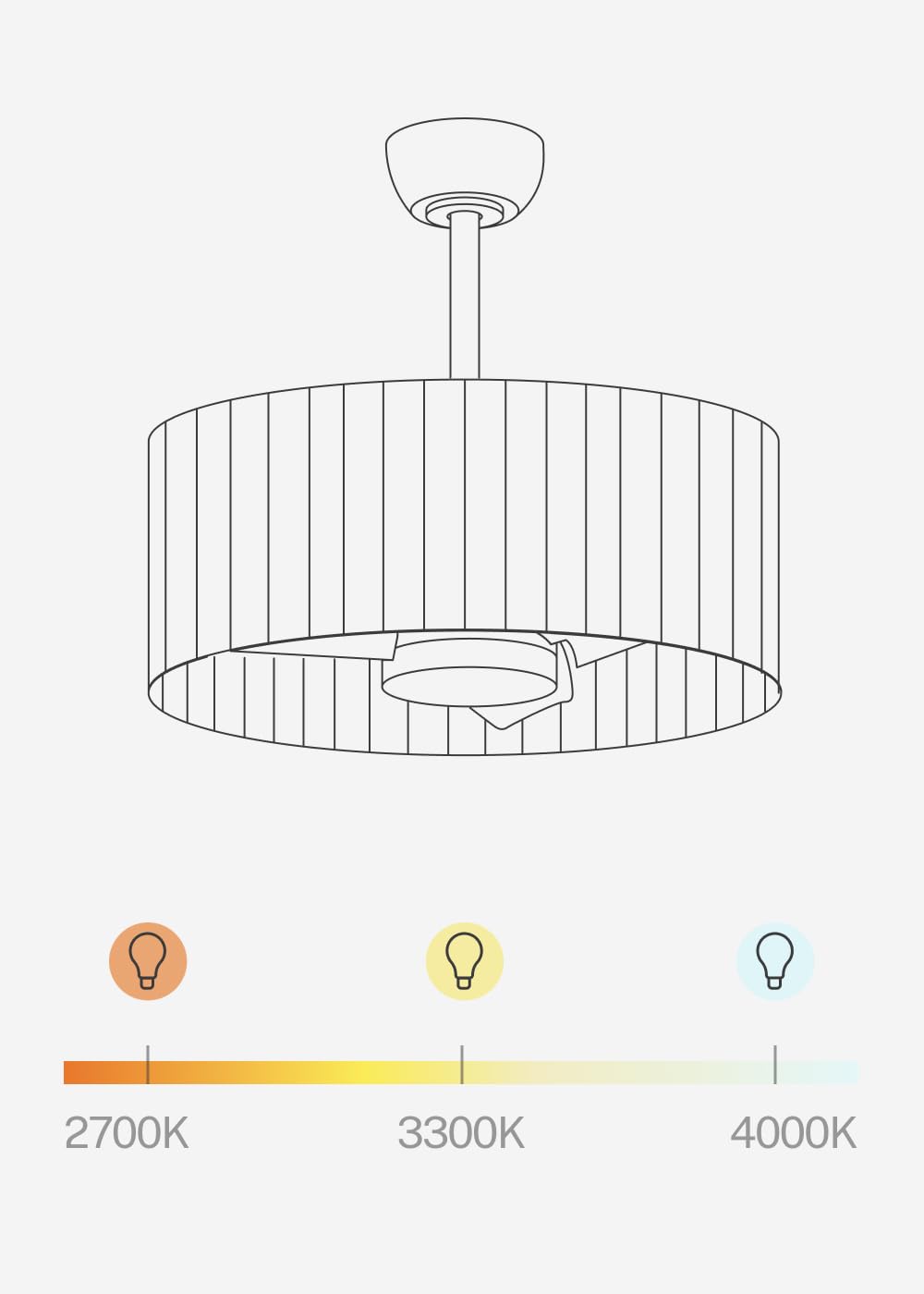 CREATE / WIND LAMP NATURAL WOVEN/Ventilateur de plafond avec lumière et télécommande / 25W, programmable, 60 cm, fonction été-hiver, LED 3 températures, corps en corde, flux d'air concentré CREATE / WIND LAMP NATURAL WOVEN/Ventilateur de plafond avec lumière et télécommande / 25W, programmable, 60 cm, fonction été-hiver, LED 3 températures, corps en corde, flux d'air concentré
