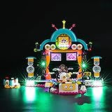 Conçu pour la maquette Lego 41368,avec ce kit d'éclairage, vous pouvez faire passer votre LEGO Friends Le spectacle d'Andréa de l'obscurité à la lumière, lui donner vie.