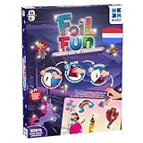 Megableu 678902 Foil Fun Prinzessinnen und Einhörner-Kinderfreizeit-Kreative und lustige Aktivität-Ab 4 Jahren-678902