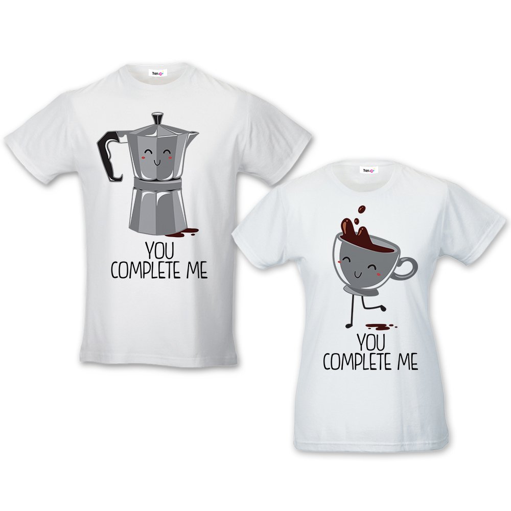 Coppia T-Shirt Magliette PERSONALIZZABILI SanValentino Coniglietti - Foto 4