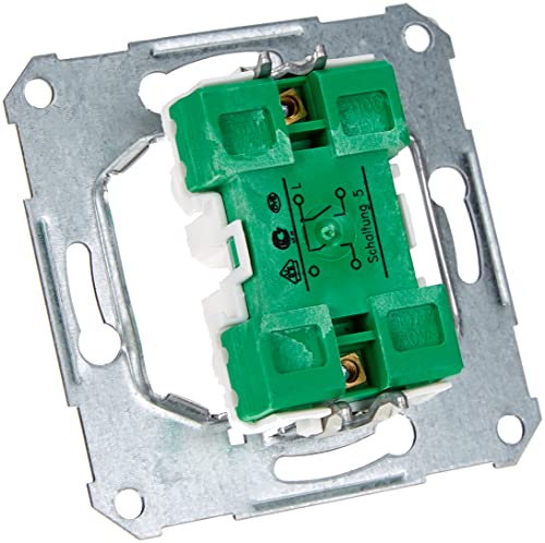 Schneider Electric Elso Serienschalter-Einsatz, Unterputz, Steckklemme, 10A, Artikelnummer 111500