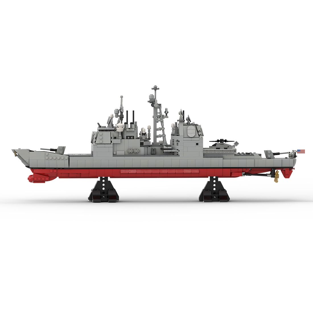 Amazon.co.jp: WOWOBONTOY タイコンデロガ級巡洋艦ビルディング