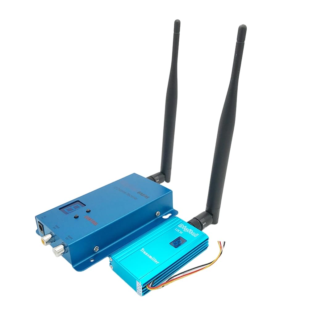 FPV 1.5G 1500mW VTX+ Kit 12CH 1.4G/1.5G/1.6G Ricevitore Trasmettitore Video per Drone FPV A Lungo Raggio