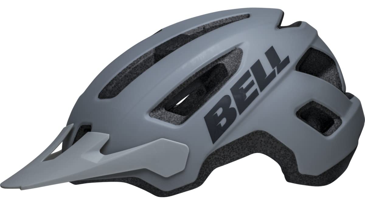 Bell Unisex Jugend Nomad 5 Fahrradhelme, grigio opaco, Einheitsgröße