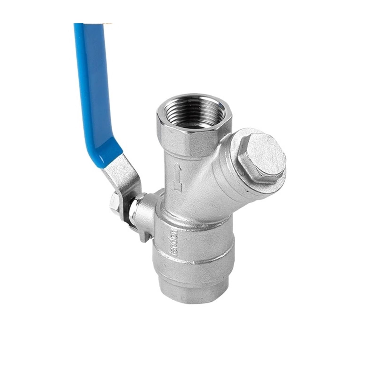 Vanne à boisseau sphérique en acier inoxydable 304, vanne de filtre en Y, interrupteur DN25, DN32, DN40, DN50(DN20)