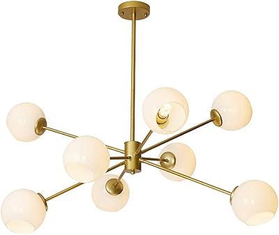 Lámpara de luz del techo de la lámpara de techo de la araña de Sputnik Moderna lámpara de la vendimia de la isla de la isla de la cocina sala de estar del . del vestíbulo de la sala de la iluminación