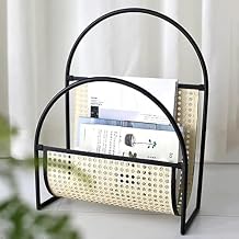 Portable Magazine Rack Literature Floor Stand, Newspaper Holder Book Display Shelf Magazine Holder, Perfect Office or School Resource Solution