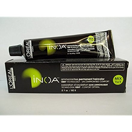 Inoa Ammonia-Free Permanent Hair Color 4.8/4M 2.1oz