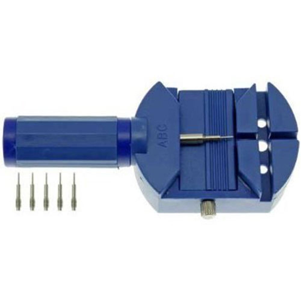 Bluelans® Watch Band Strap Link Remover Repair Tool with 5 Extra Pins