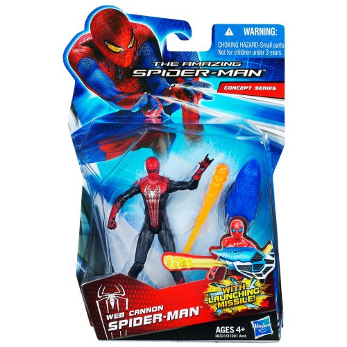 Hasbro The Amazing Spider-Man Web Cannon Spider-Man 3.75 inch Action Figure