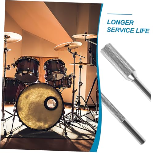 Soporte de montaje para tambor y extensión de soporte para cowbell con construcción metálica miniatura 7