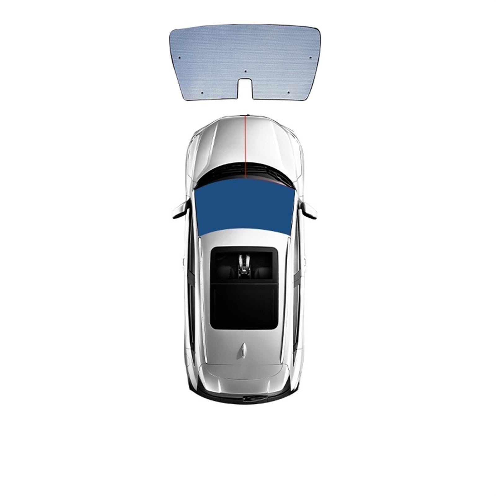 Protector Solar Coche para Gran para Pared para Tanque 300 2022 2023 Parasol Parabrisas Delantero Parasol Coche Protección UV Parasol para Parabrisas Coche(Front 1pcs)
