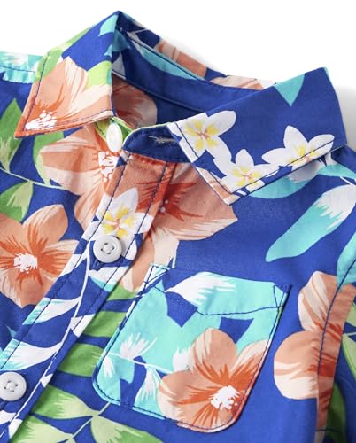 The Children's Place,Baby Boys,and Newborn Short Sleeve Button Down Shirt and Shorts 2 Piece Set - image 2