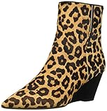 Franco Sarto Women's ATHENS2 Ankle Boot, Leopard, 9 M US