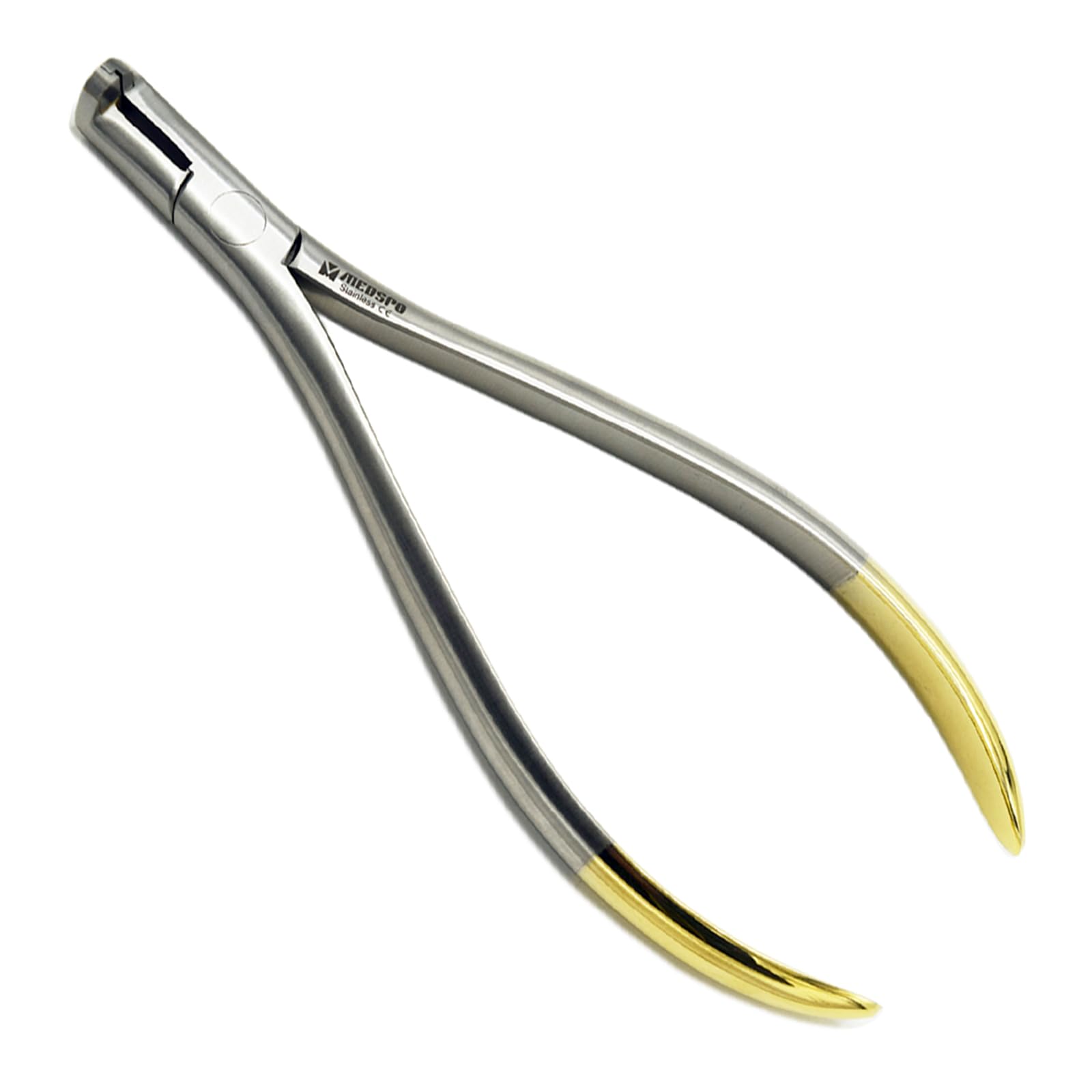 Kieferorthopädie Lingual Distal Schneider Ligaturen langer Griff Zahntechnik KFO Zange