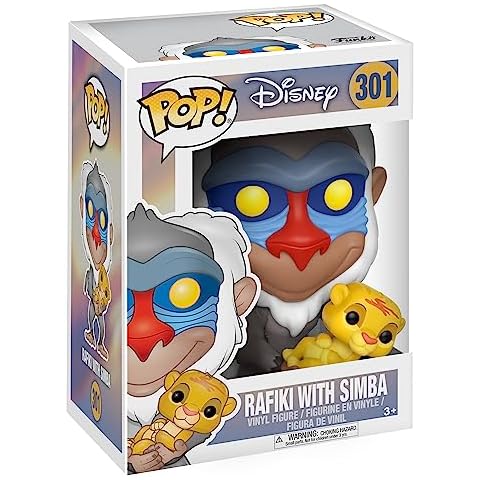 Funko POP! Rafiki with Baby Simba Figure Cover