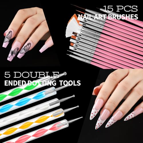 Teenitor Nail Charms & Tools