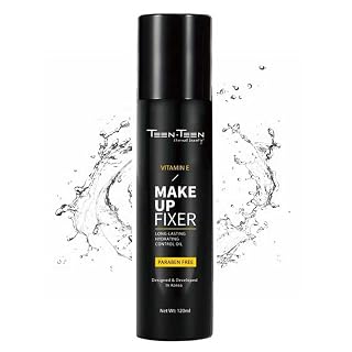TEEN TEEN Professional Makeup Fixer | Long-Lasting, Hydrating & Oil-Control Formula | Paraben-Free, Setting Spray for All-Day Wear, Vitamin E, 120ml