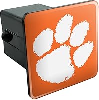 Vista 1 de GRAPHICS & MORE Clemson University - Cubierta de enganche de remolque con logotipo primario de 2 pulgadas