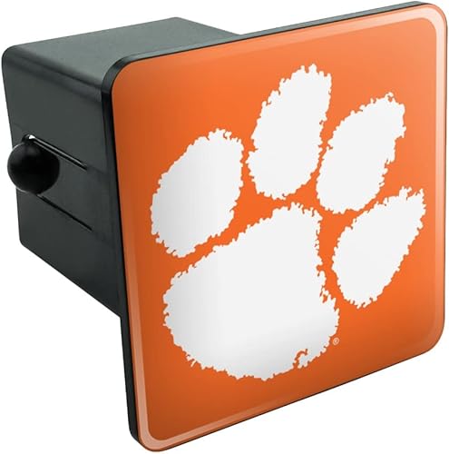 GRAPHICS & MORE Clemson University - Cubierta de enganche de remolque con logotipo primario de 2 pulgadas