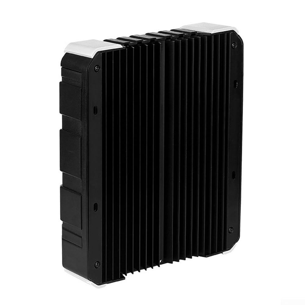 Controlador solar inteligente MPPT 80A, seguimiento de punto de potencia máxima, salida de voltaje ultra ancha, pantalla LED protegida integrada
