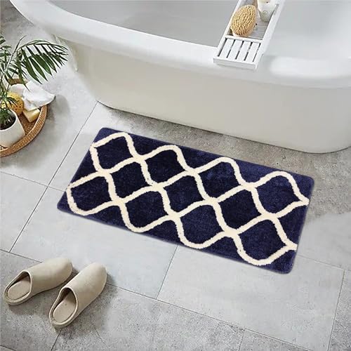 Image of The First Home Decor Modern Anti Slip doormats for Entrance Living Room Bedroom Kitchen Bathroom Doormat 1.5x3 feet (D2D18)