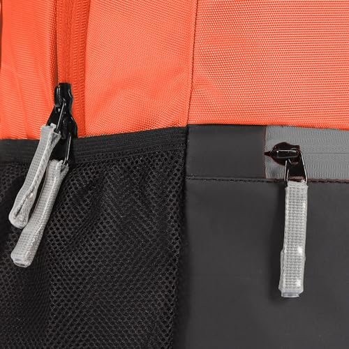 Image of DIVULGE Daypack Bag Sports Backpack Gym Bag, Backpack and Multi Utility Bag for Running, Sports, Riding and Cycling Orange