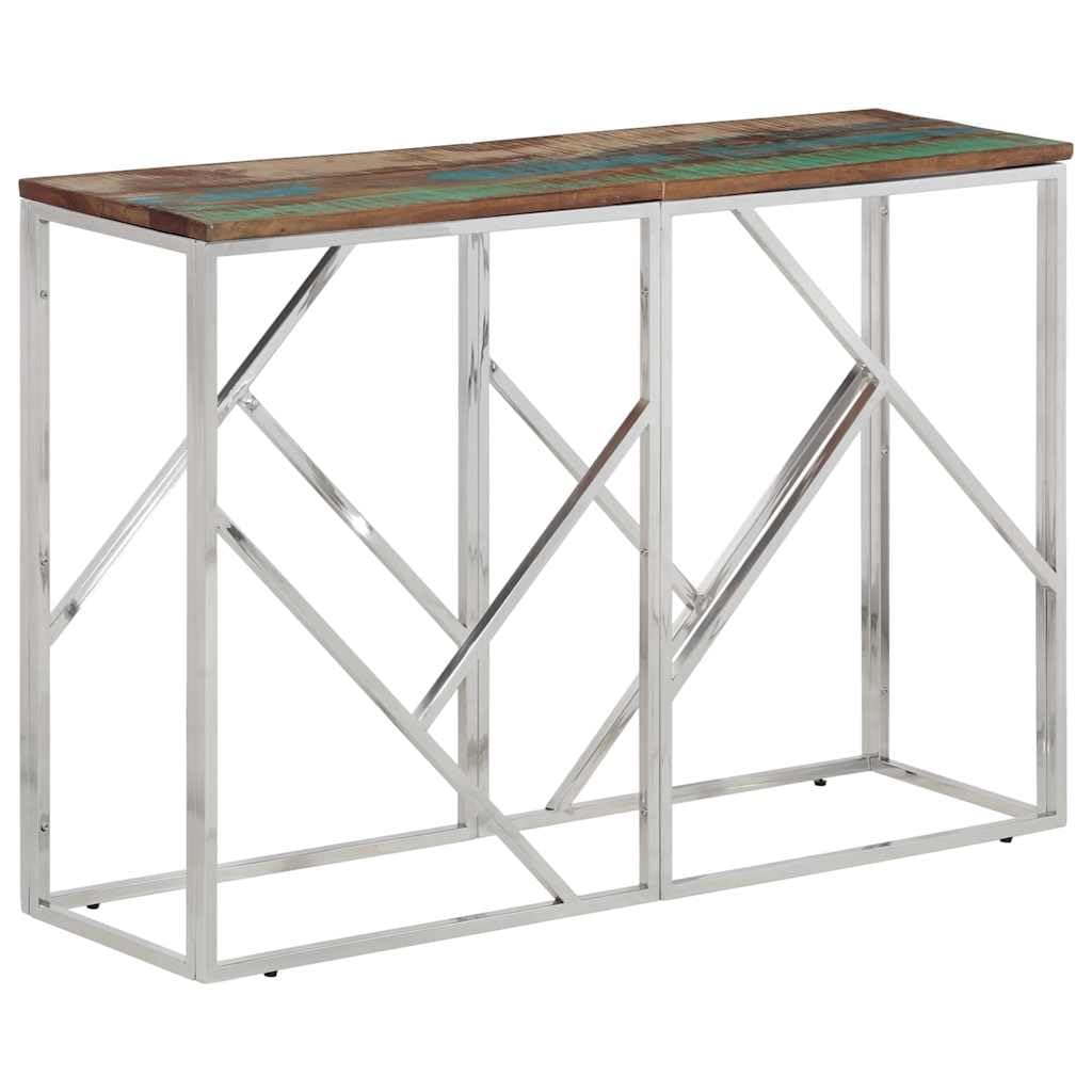 Mueble de acero inoxidable plateado con estante de alta calidad