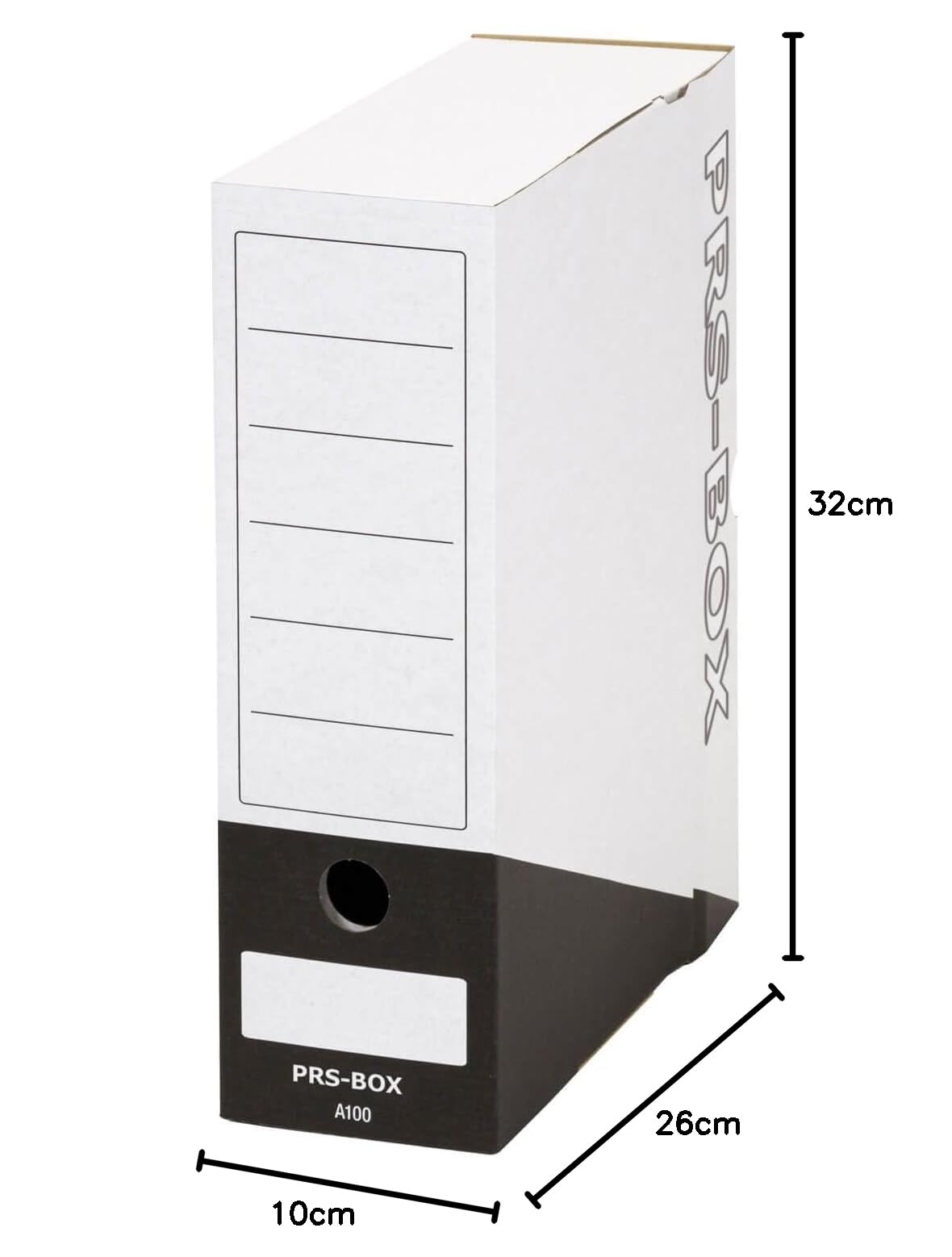 PRS Archivbox A100, 100mm Rückenbreite, 20 Stück