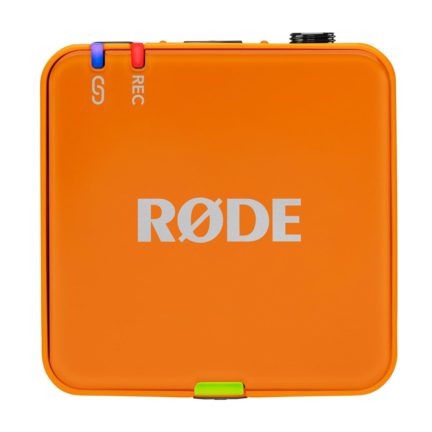 Rode Wireless GO Gen 3 bezprzewodowy 2-kanałowy system radiowy mikrofonu pomarańczowy z interview GO adapter ręczny, pomarańczowy i keepdrum, futrzana ochrona przed wiatrem