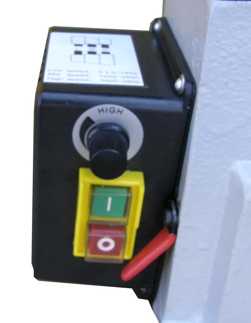 Drechselmaschine MC1218VD Hans Schreiner 230V | Elektronische Steuerung | Stufenlose Drehzahlregelung und digitale Anzeige für optimale Ergebnisse | Drechselbank für professionelle Holzarbeiten