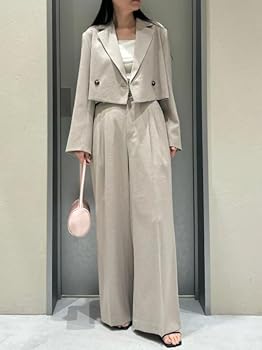 Amazon | [フレイ アイディー] ショートツイルジャケット FWFJ251141