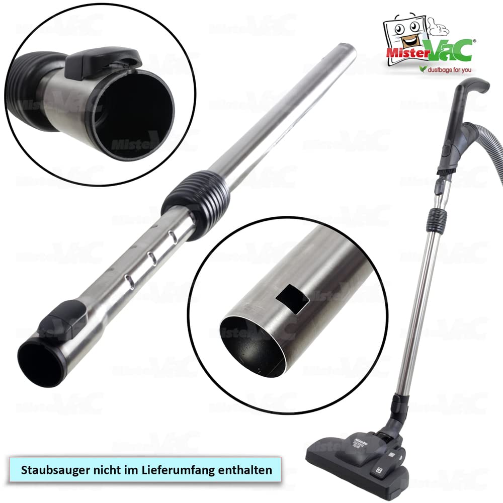 MisterVac | Teleskopowa rura do odkurzacza kompatybilna z Miele Blizzard CX1 Excellence EcoLine SKCP3 HS16
