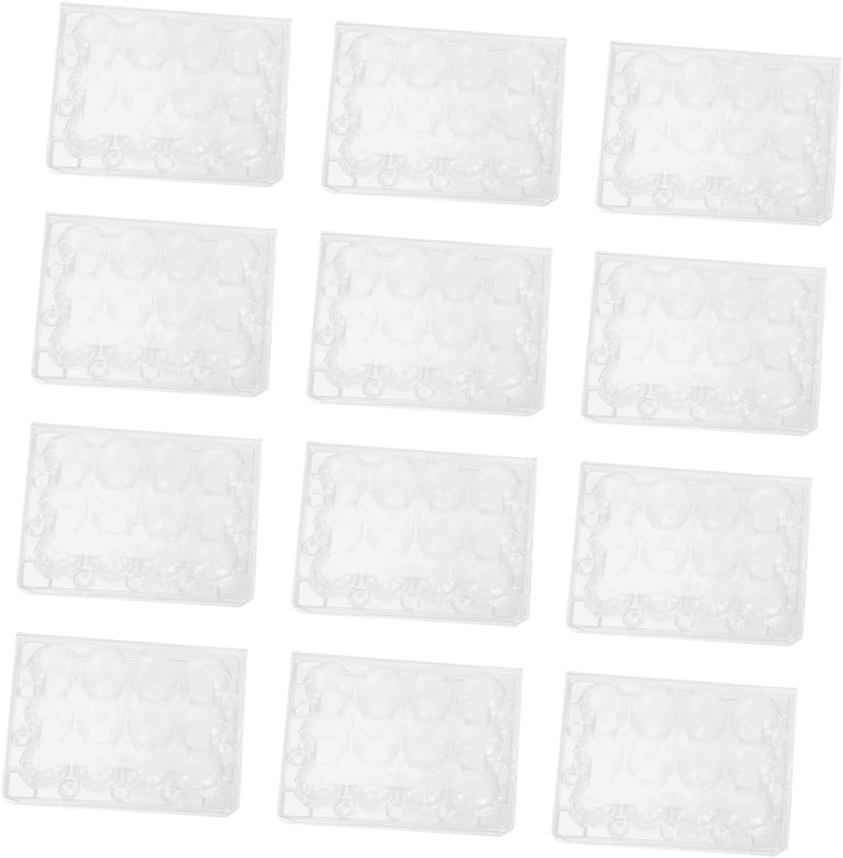 BESPORTBLE 70pcs Quail Egg Carton Tray with Shockproof Design for Safe Transport and Convenient Access Plastic Container for Farm Deliveries and Home Kitchens