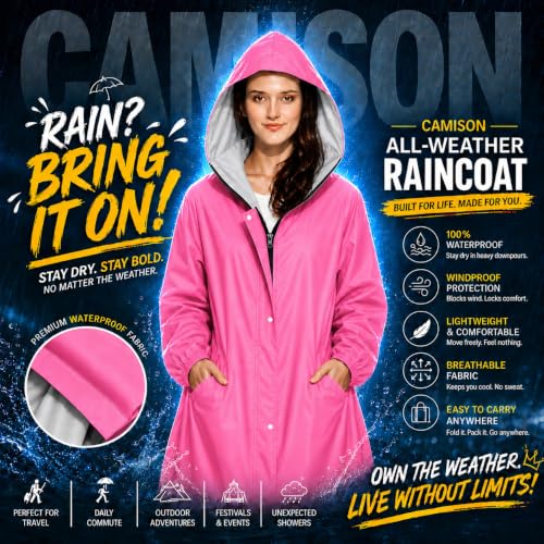 Image of Womens Eloura Waterproof Raincoat for Women