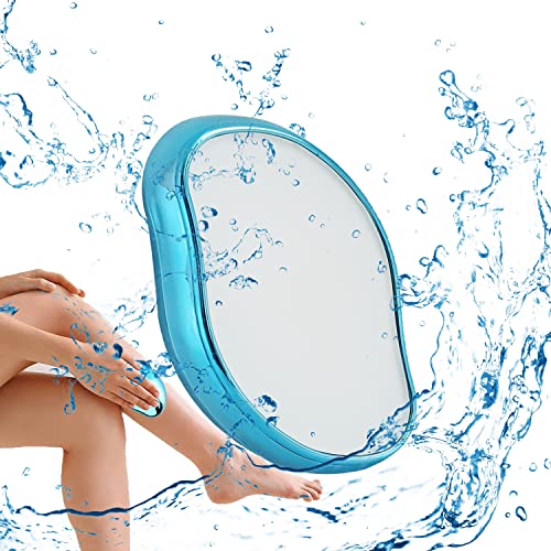 LOUIKAY Épilateur Physique Indolore pour Femme Homme, Nano Crystal Hair Eraser Épilation sans Douleur en Gomme de Cristal Outil d'Épilation Exfoliant pour Jambes Bras Dos Cover