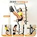 GymYard Swedish Ladder, Wood Stall Bar, Swedish ladders Wall Gym Adult, Adjustable Station for Adults and Kids, 9-Anchor Solid Pine, Home Fitness