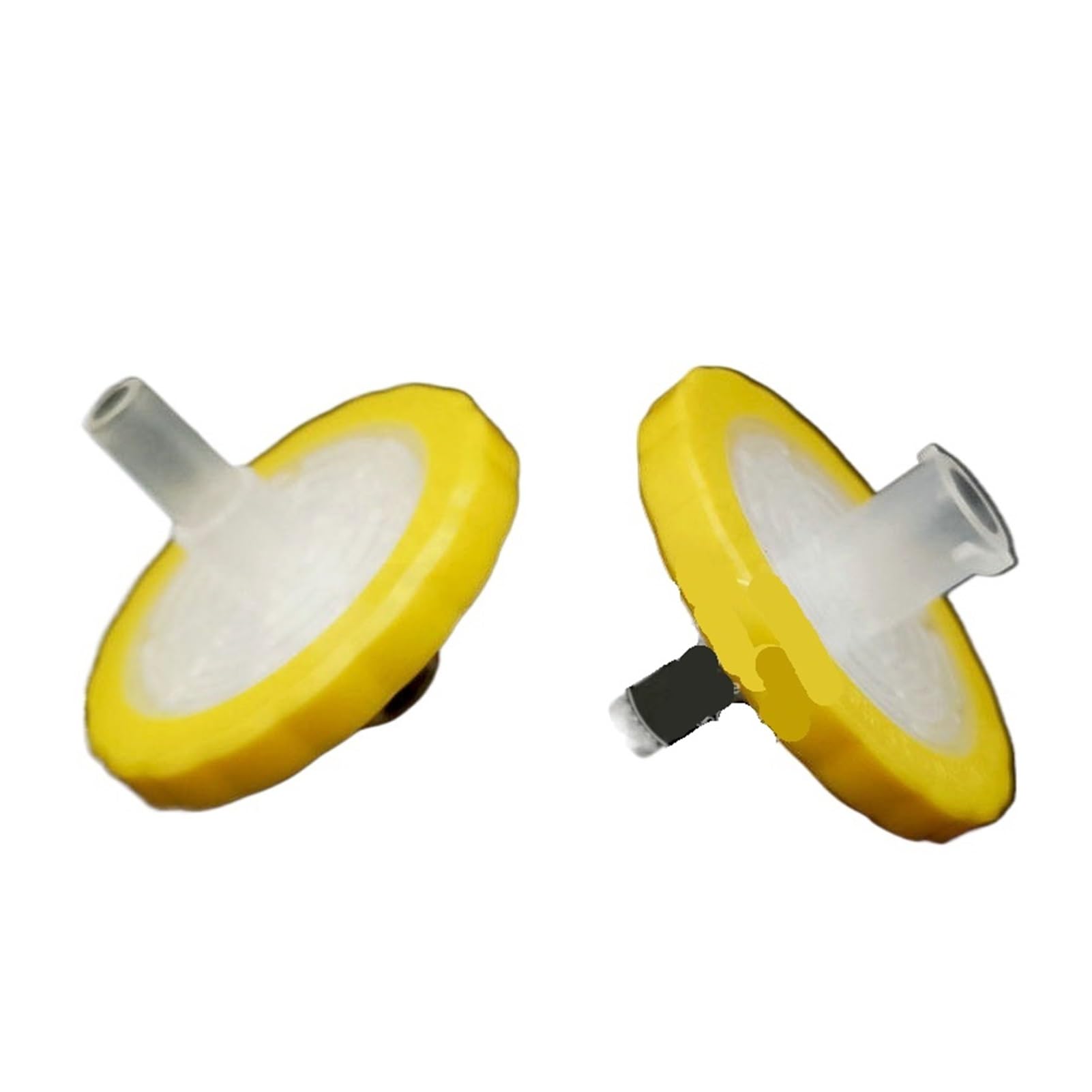 Filtros de Jeringa Lote de 100 filtros de jeringa desechables de laboratorio N66 de 13 mm, 25 mm y 33 mm, con un tamaño de poro de 0,22 μm/0,45 μm.(33mm 0.45um)