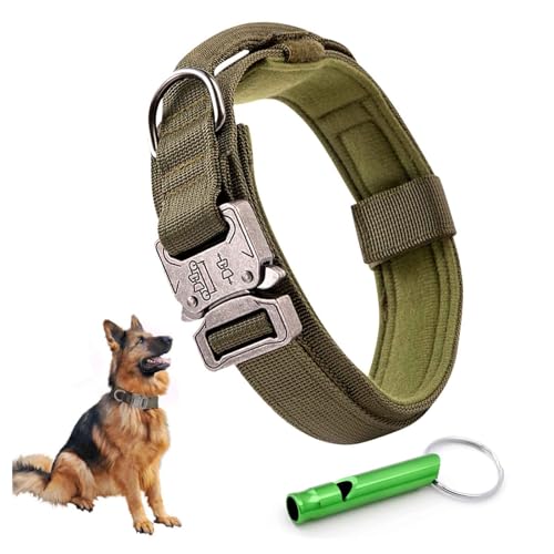 MUNSKT Tactical Dog Collar with Handle