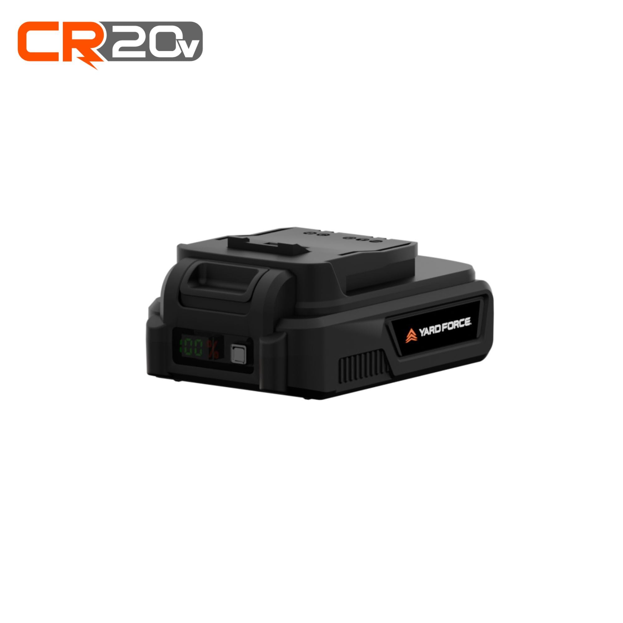 Yard Force Batterie Lithium-ION 20 V 2,5 Ah Compatible avec Tous Les Produits Yard Force 20 V dans la Gamme CR20