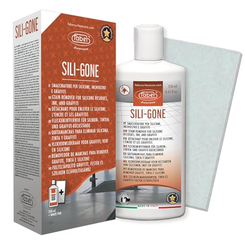 Faber - Kit Sili-Gone - Quitamanchas para eliminar restos de silicona, tinta y grafitis