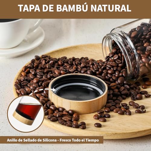 La mejor selección de Frascos Hermeticos de Vidrio los preferidos por los clientes. 18 Imagen adicional