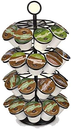 OYSTERBOY Metal Capsule Dispenser Pod Storage Holder fit for Dolce Gusto/K-CUP Capsules Up to 27 capsules